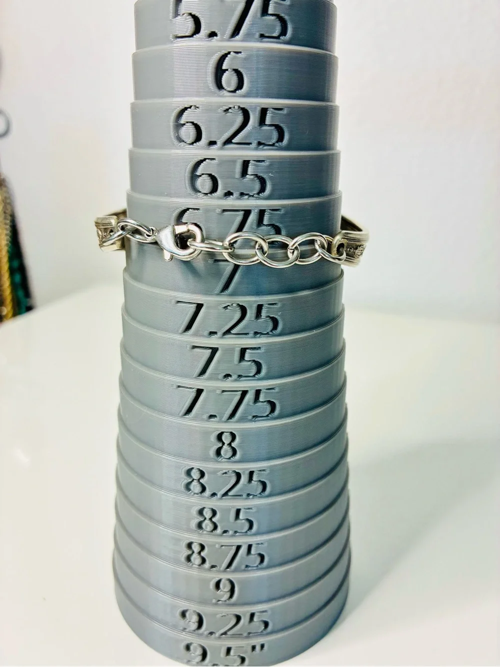 Source Unknown handles spoon bracelet